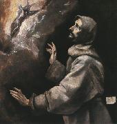 St. Francis Receiving the Stigmata dfh, GRECO, El